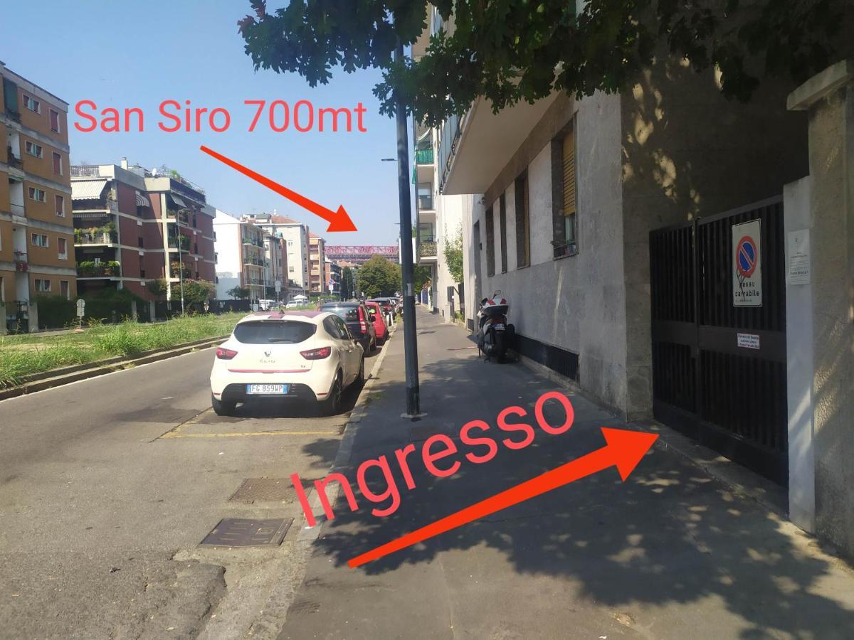 San Siro Dream Home -Apartment With Garage-Milano Exteriör bild