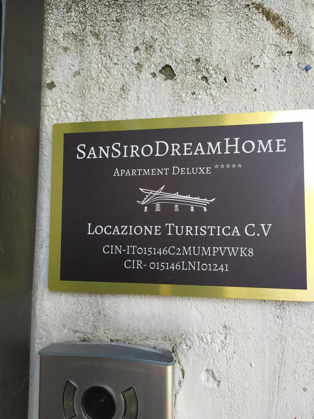 San Siro Dream Home -Apartment With Garage-Milano Exteriör bild
